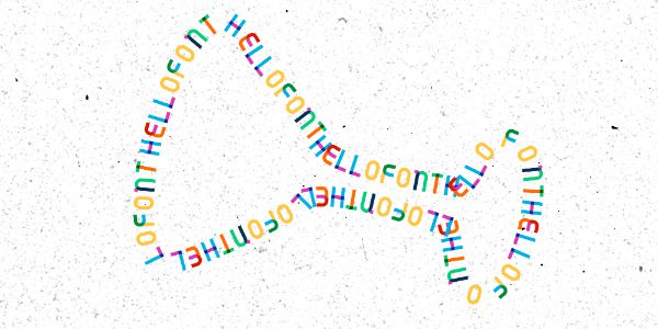 原来这种文字新玩法，一个小技巧就搞定？