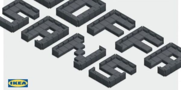 宜家推出“沙发字体”：现实中买齐整套需要92万元