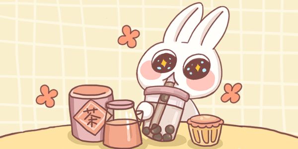 点字波波体，一个平平无奇的喝奶茶小天才~