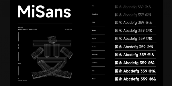 盘点2021那些家族字体，一家人就要整整齐齐！