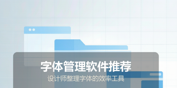字体管理软件推荐：设计师整理字体的效率工具