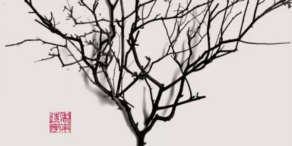 老朱造字-心经-树枝造字探索 