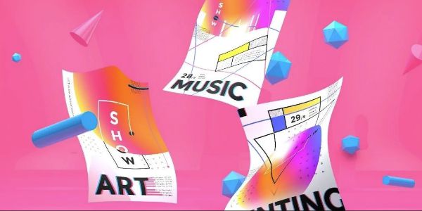 如何用C4D做一张动态海报