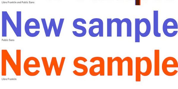 美国政府发布了第一个定制字体：Public Sans