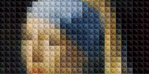 用ps也能做出有趣的乐高积木效果！