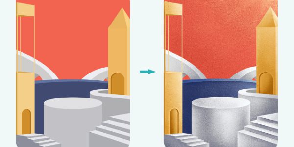 噪点插画的六种方法，让你轻松上手！