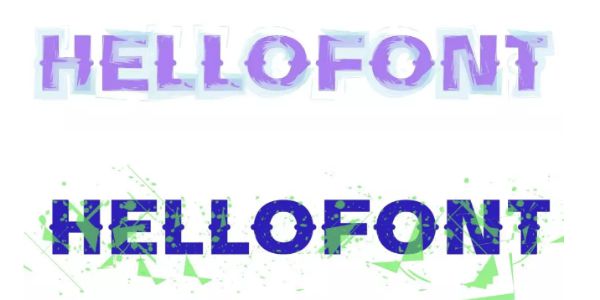 有了这套偷懒大法，特效字我没在怕的！