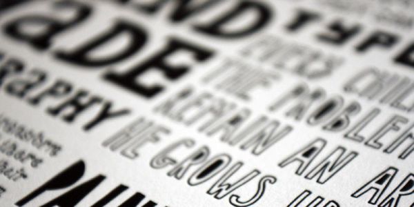 字象乾坤——字体的排版设计