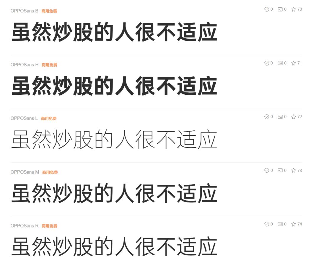 吹爆OPPO,设计师又多了一款免费商用的字体
