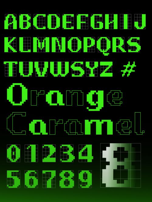 YEFONT Orange Caramel