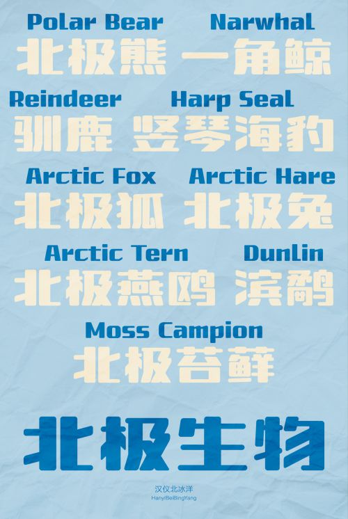 汉仪北冰洋使用案例