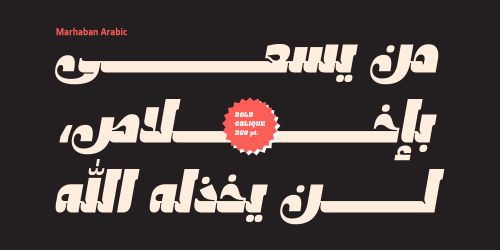 NT Marhaban Arabic使用案例
