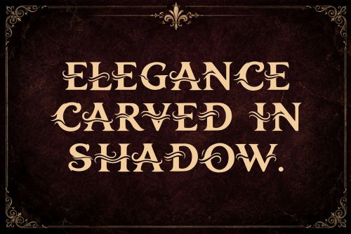 Ornix Velor - Luxury Elegant Serif Font使用案例