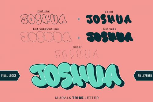 Murals Tribe Letter使用案例
