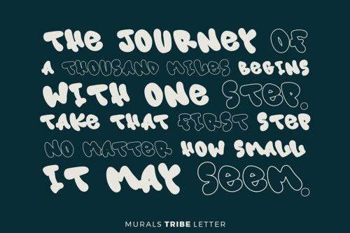 Murals Tribe Letter使用案例