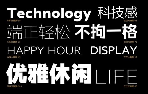 汉仪元隆黑使用案例