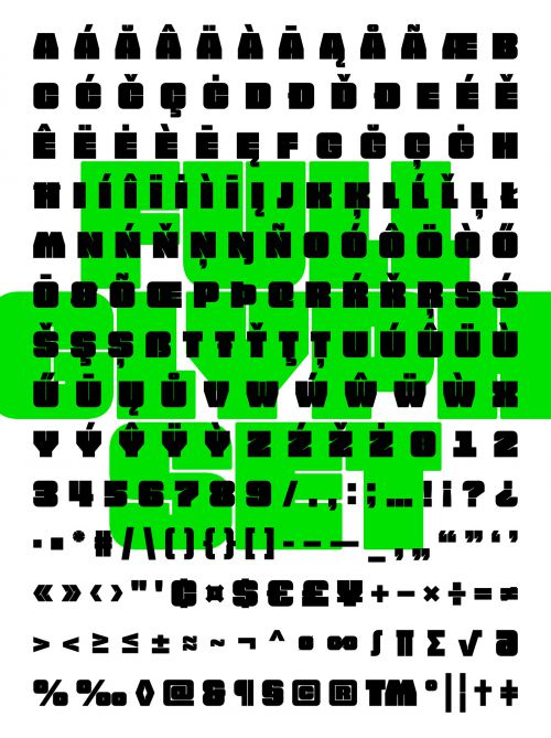 FREE FAT FONT使用案例