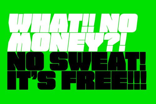 FREE FAT FONT使用案例