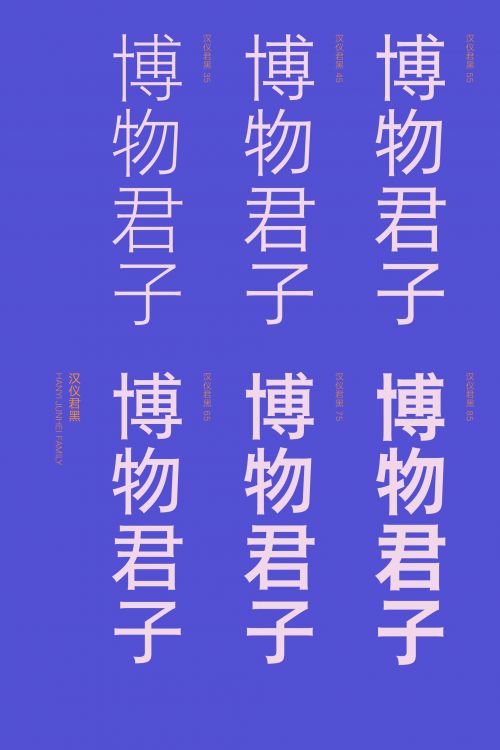 汉仪君黑使用案例