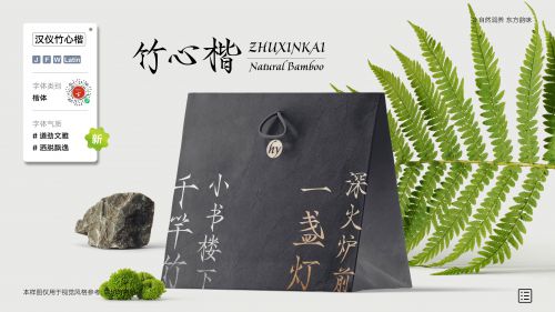 汉仪竹心楷使用案例
